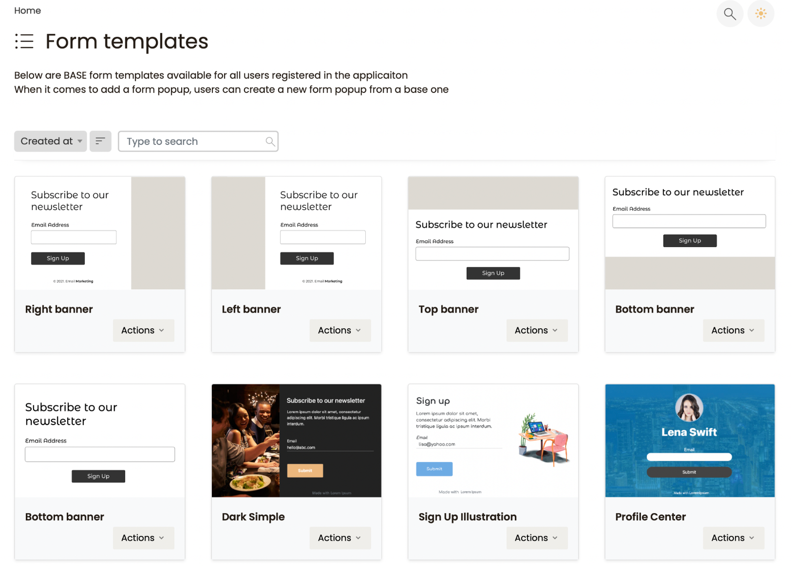 BusyMails Dashboard